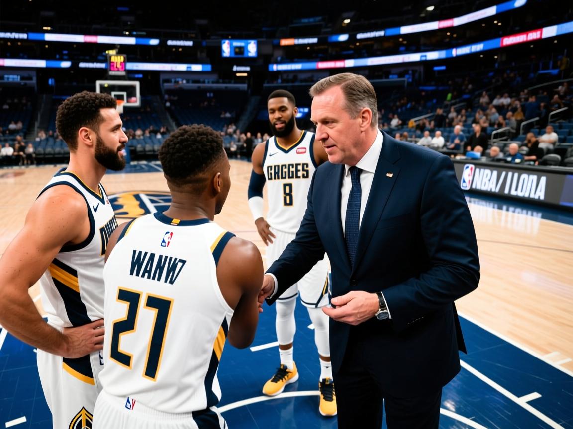 掘金队备战季后赛，主帅强调团队合作关键