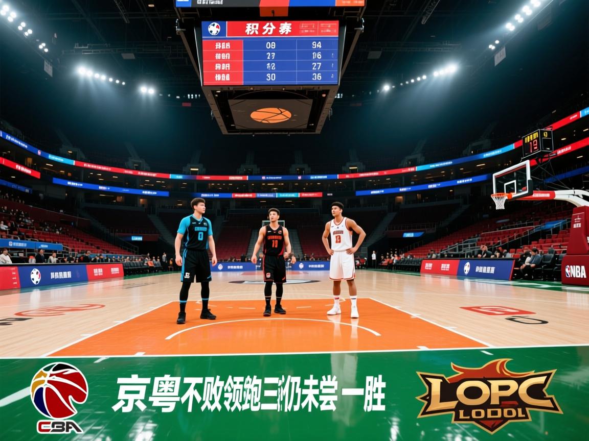 CBA积分榜:京粤不败领跑三队仍未尝一胜  第2张